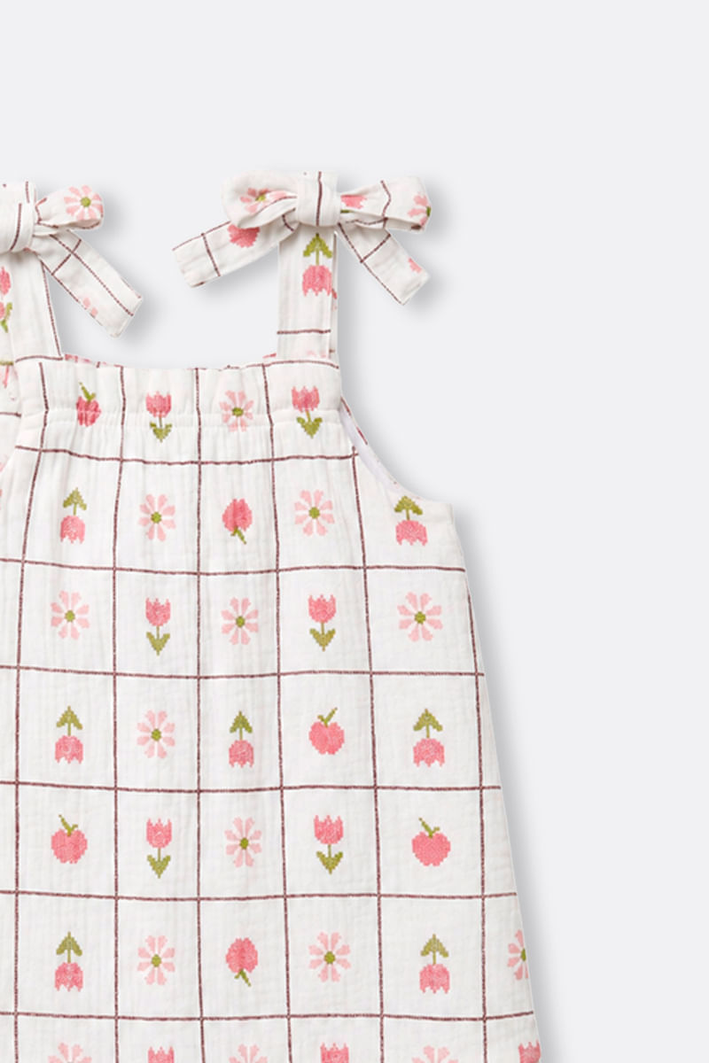 Vestido Estampado Floral OFFCORSS para Niña