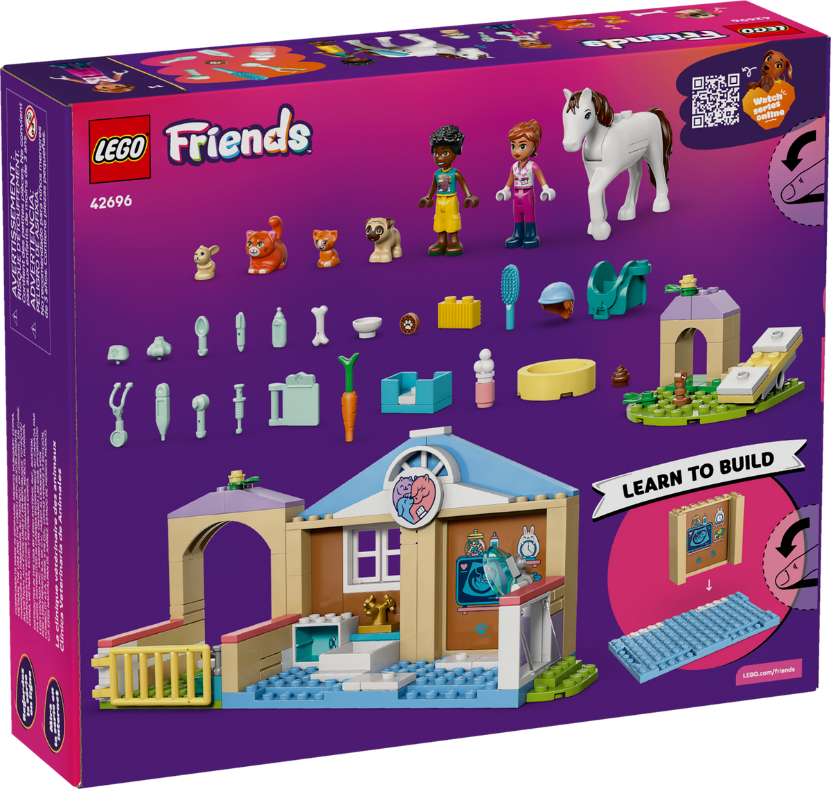 LEGO Friends Clínica Veterinaria de Animales 42696