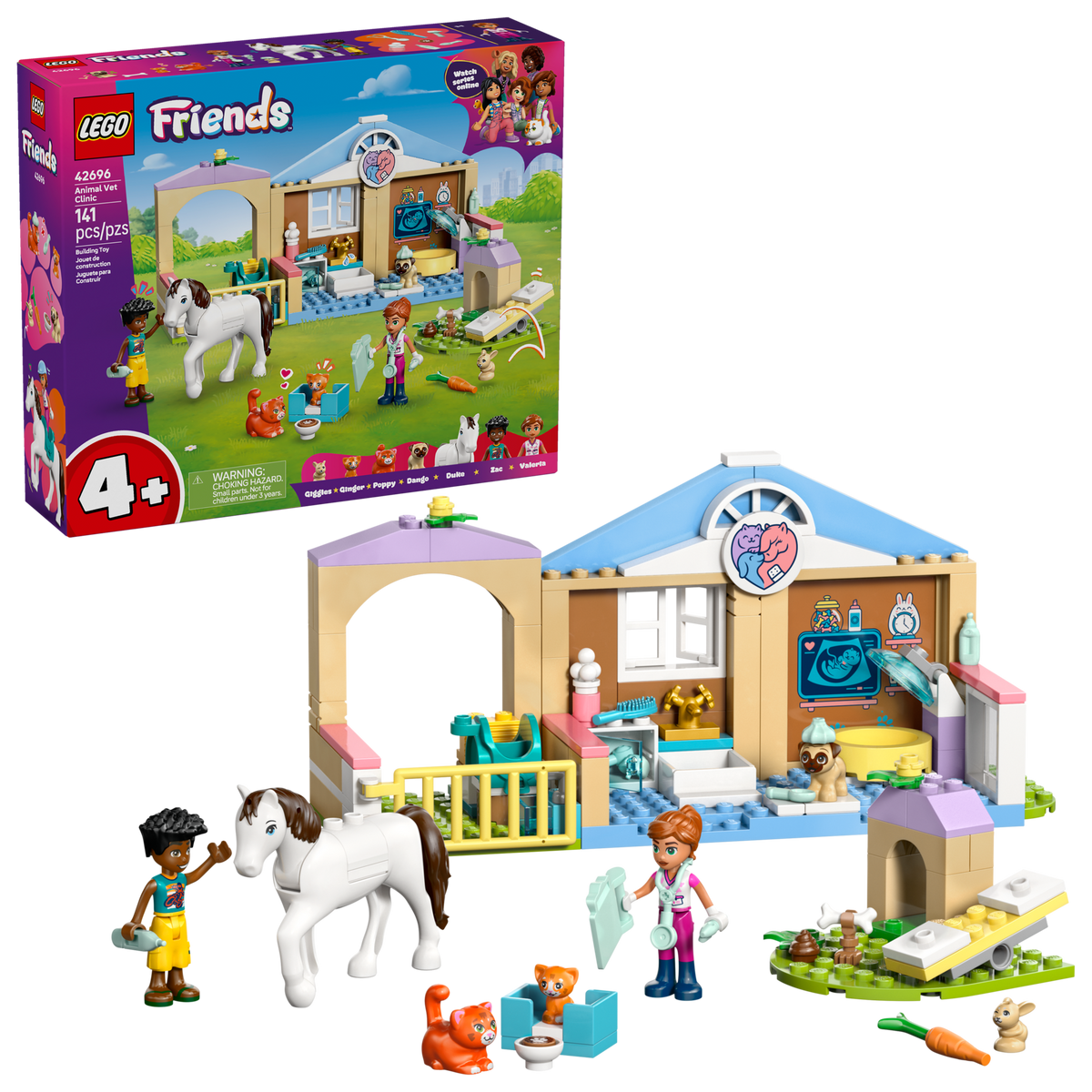 LEGO Friends Clínica Veterinaria de Animales 42696
