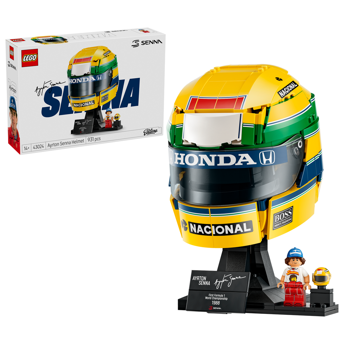 LEGO Editions Casco de Ayrton Senna 43024
