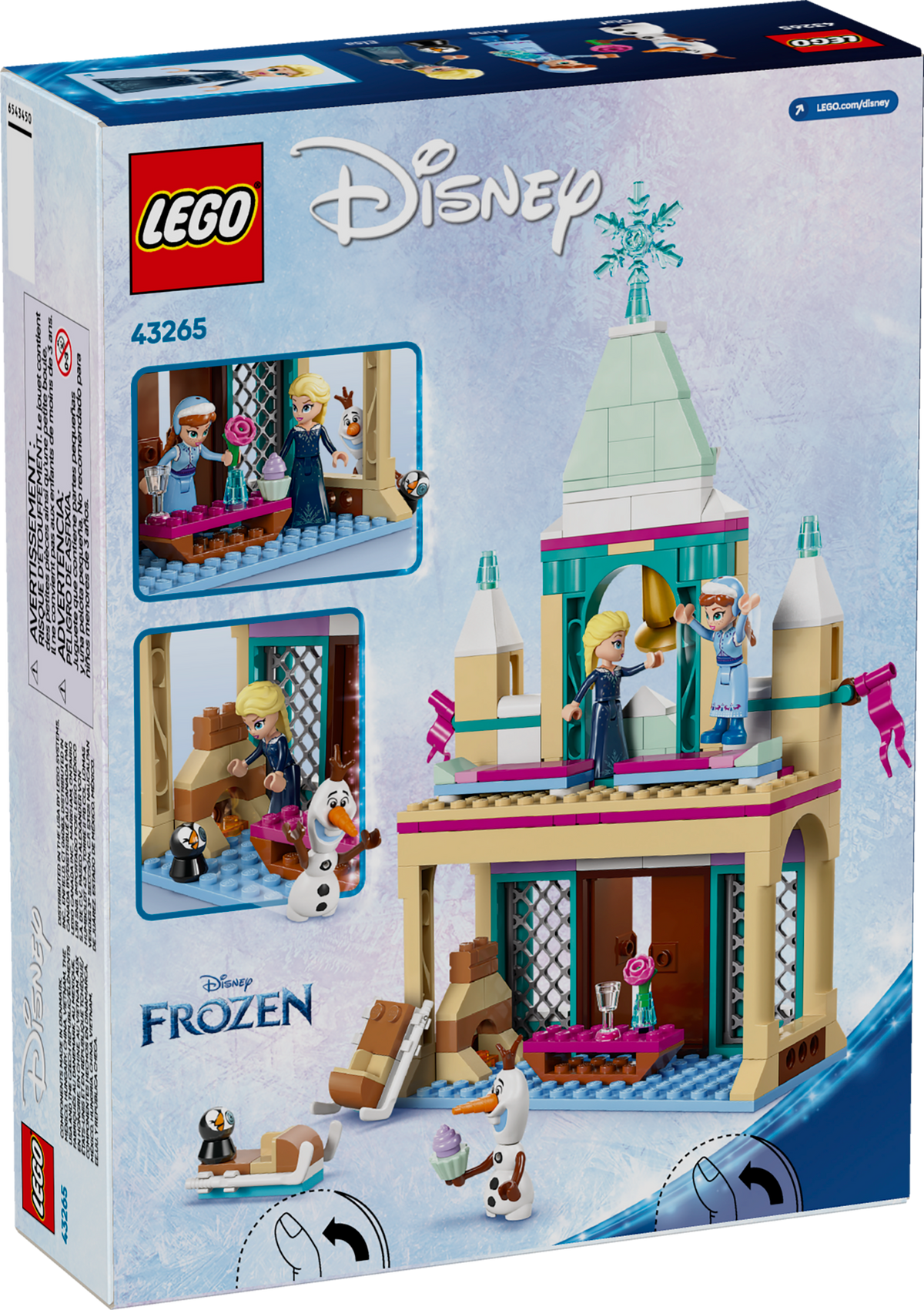 LEGO Disney Castillo Helado de Arendelle 43265