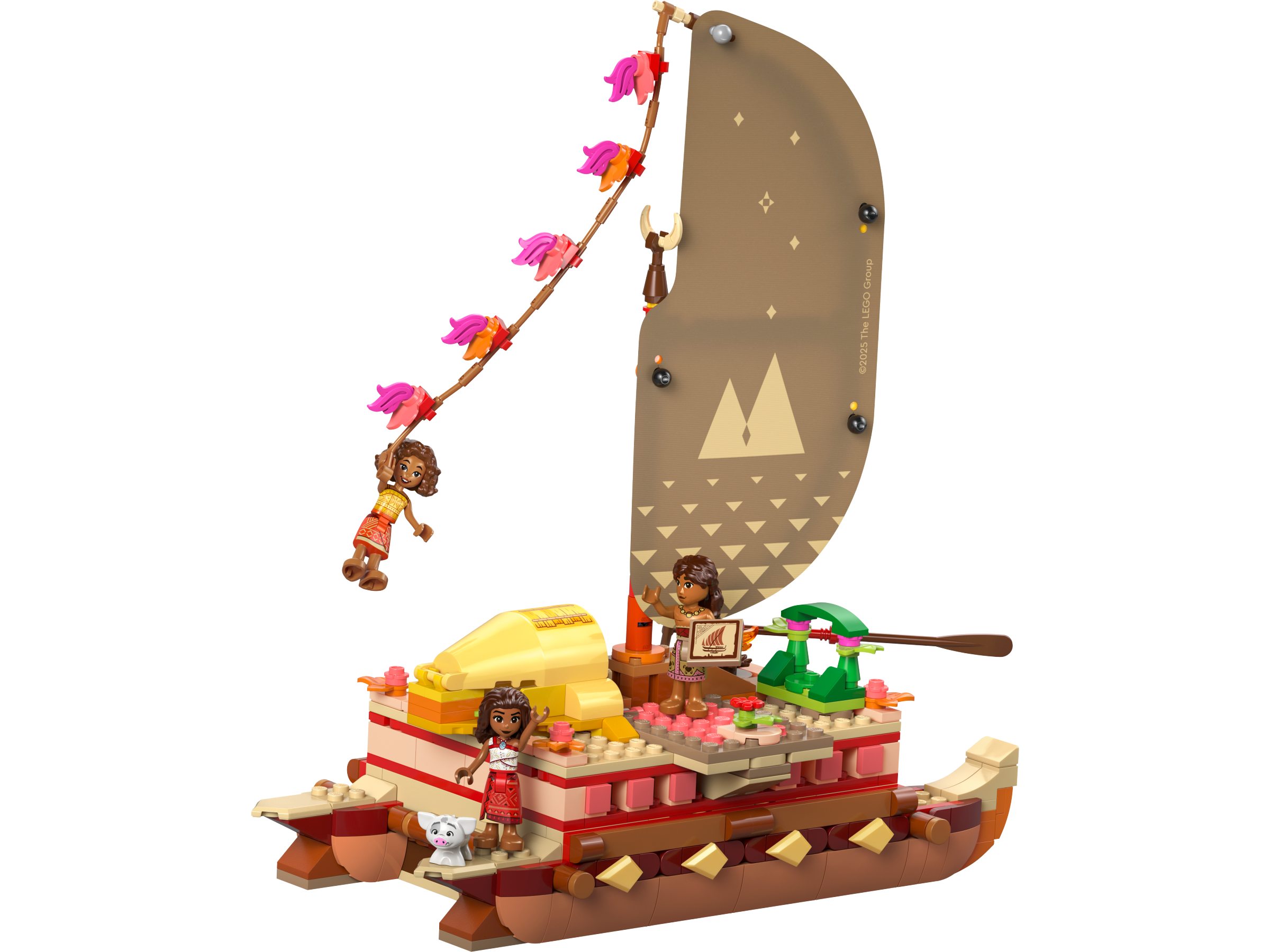 LEGO Disney Canoa de Aventuras de Vaiana 43270