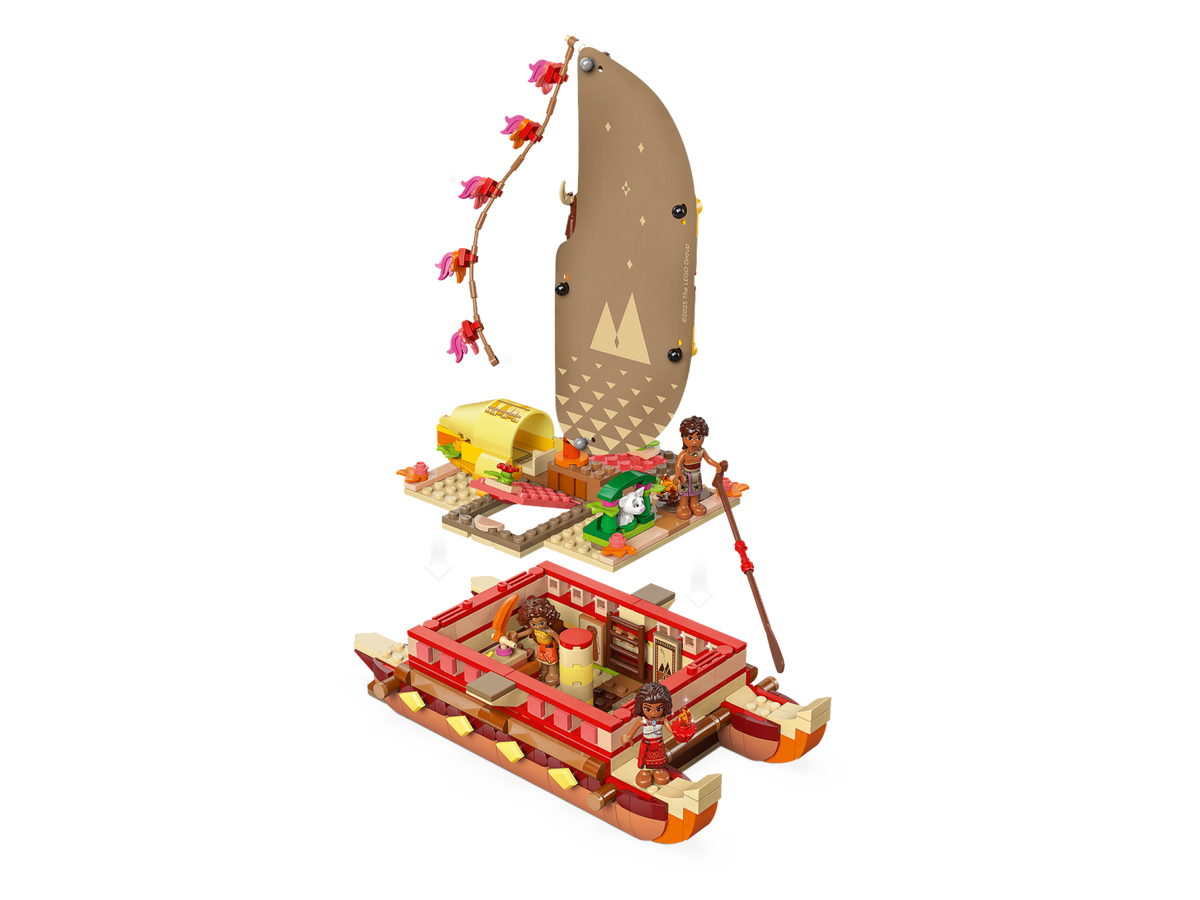 LEGO Disney Canoa de Aventuras de Vaiana 43270