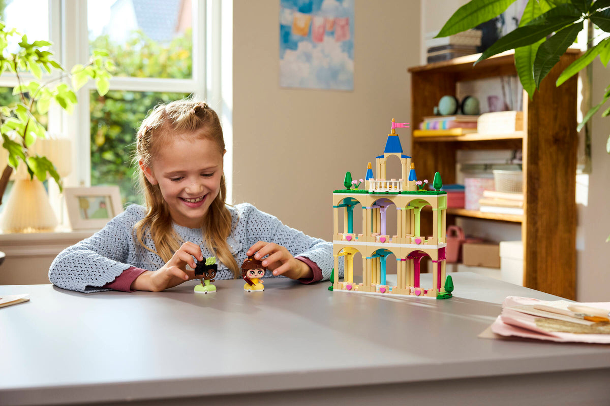 LEGO Disney Mini Bella y Tiana con Castillo 43291