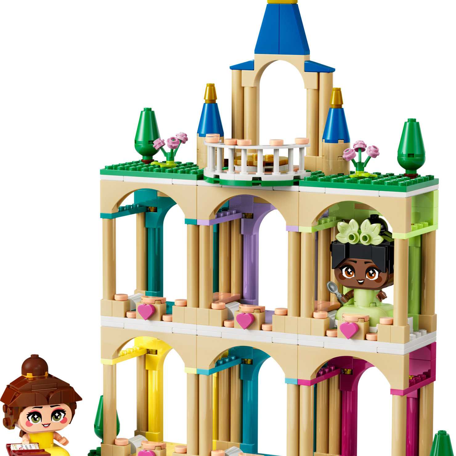 LEGO Disney Mini Bella y Tiana con Castillo 43291