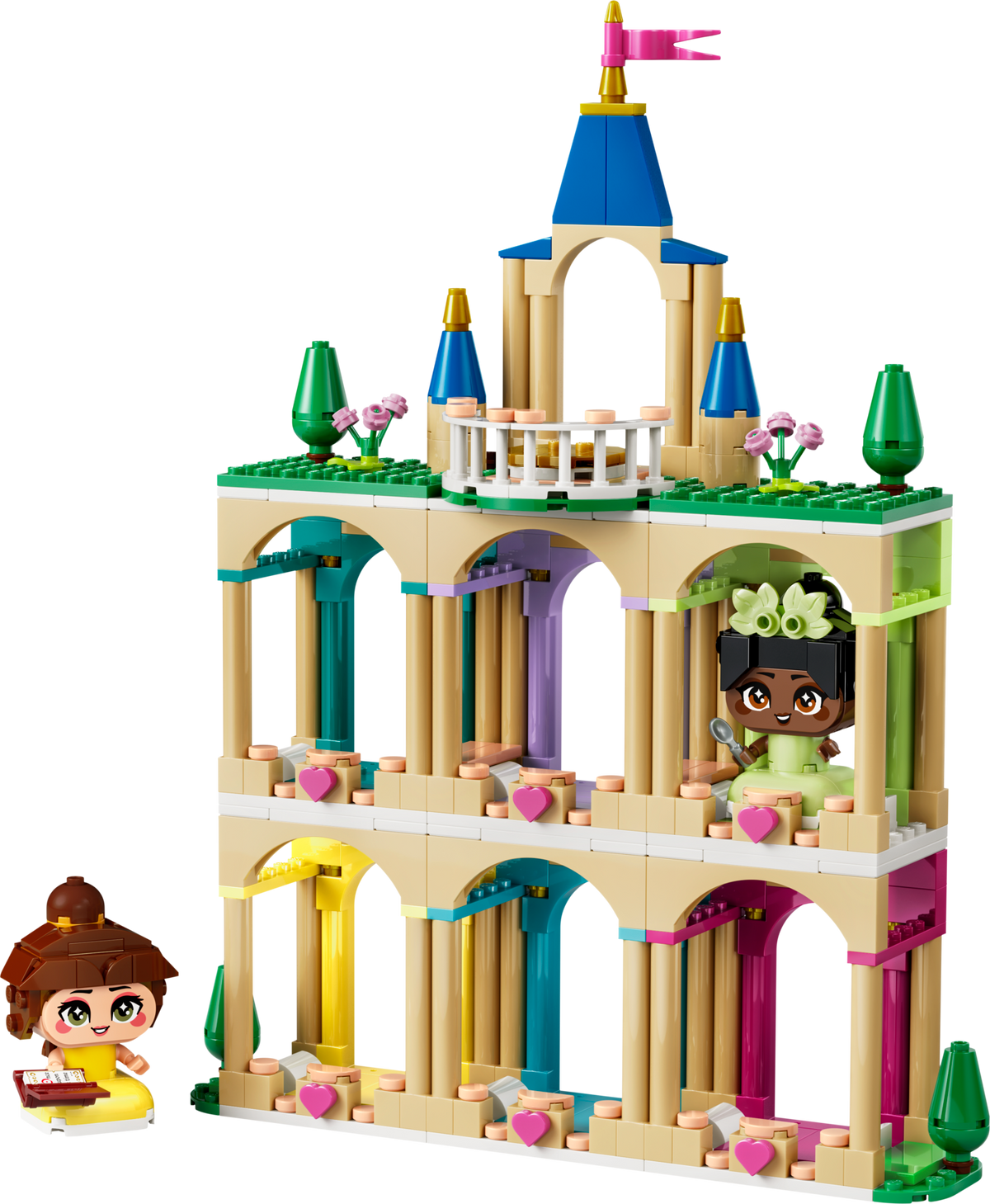 LEGO Disney Mini Bella y Tiana con Castillo 43291