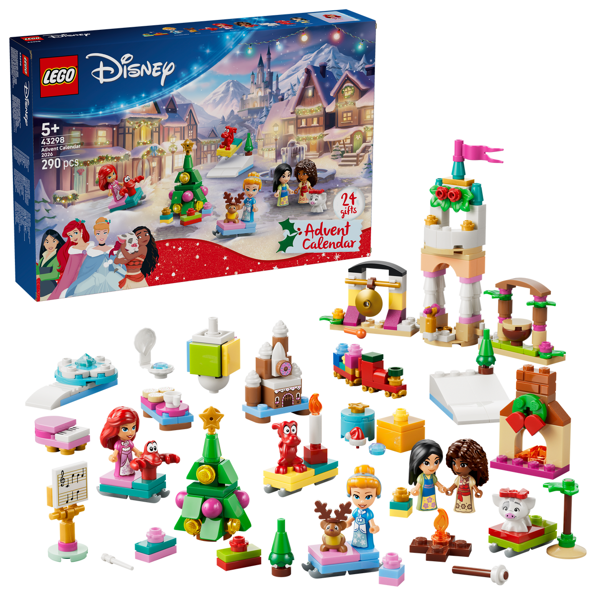 LEGO Disney Princess Calendario de Adviento 2026 43298