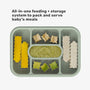 Caja de Viaje para Alimentación Autorregulada ezpz - Sage