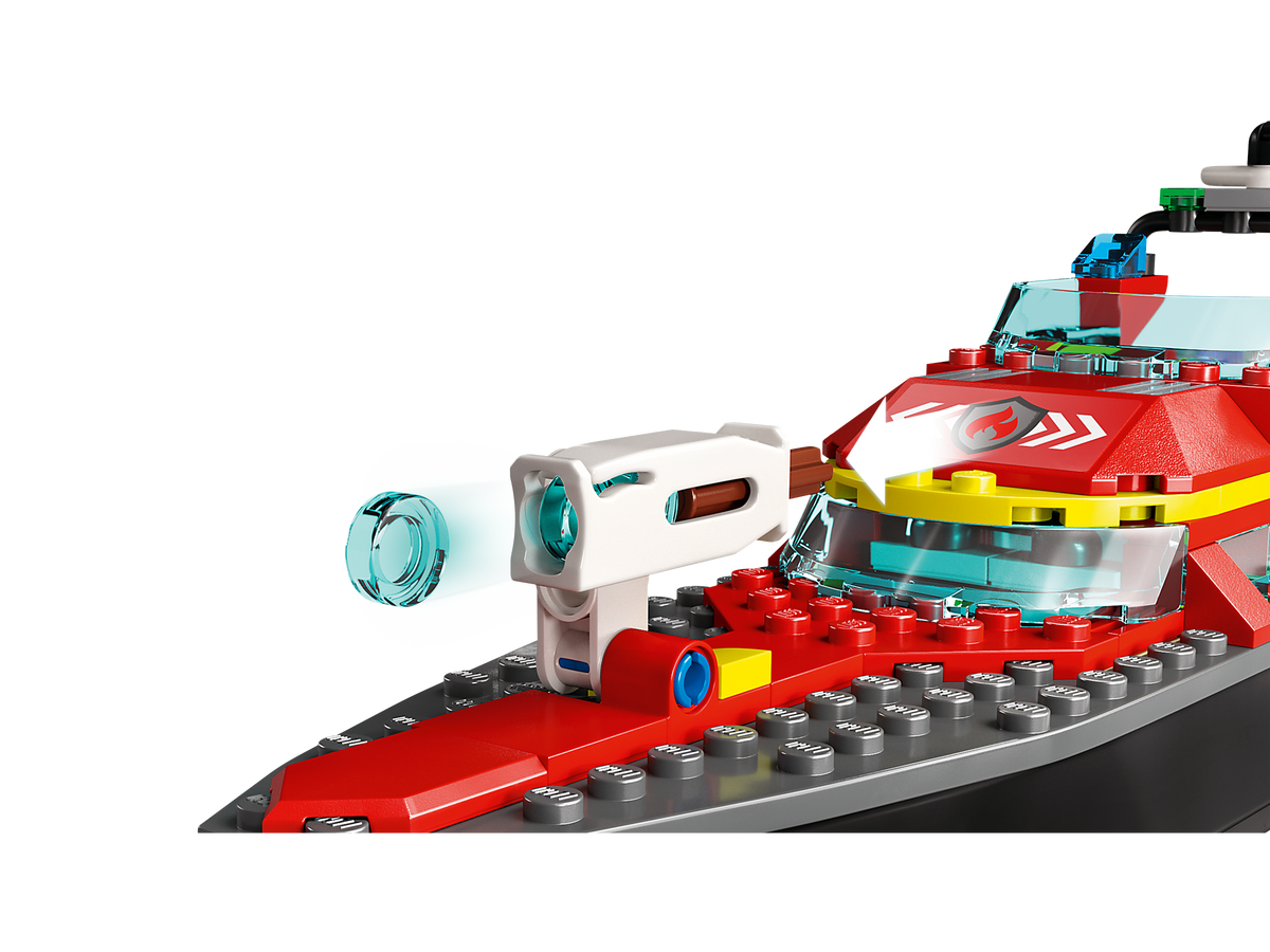 LEGO City Lancha de Rescate de Bomberos 60373