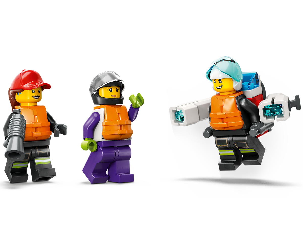 LEGO City Lancha de Rescate de Bomberos 60373