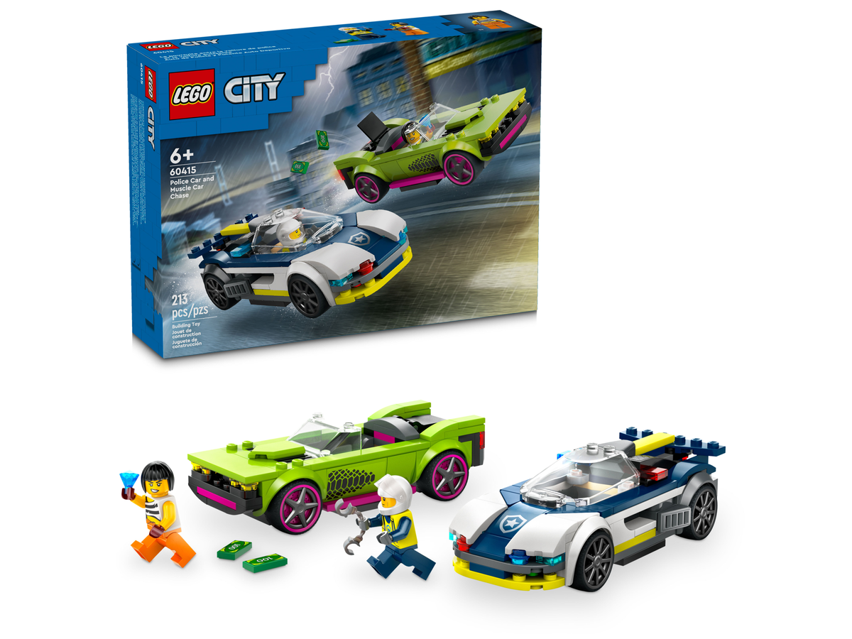 LEGO City Persecución en Auto de Policía y Deportivo 60415