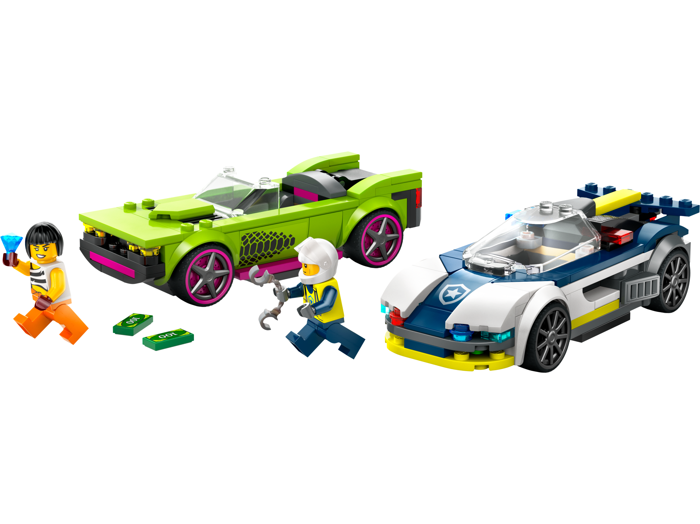 LEGO City Persecución en Auto de Policía y Deportivo 60415
