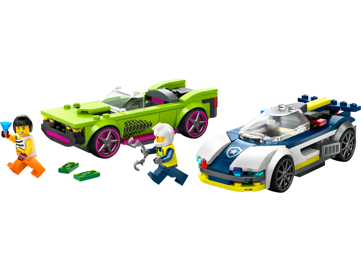 LEGO City Persecución en Auto de Policía y Deportivo 60415
