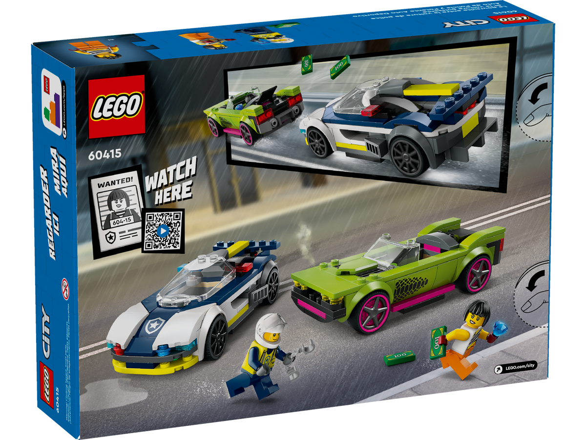 LEGO City Persecución en Auto de Policía y Deportivo 60415