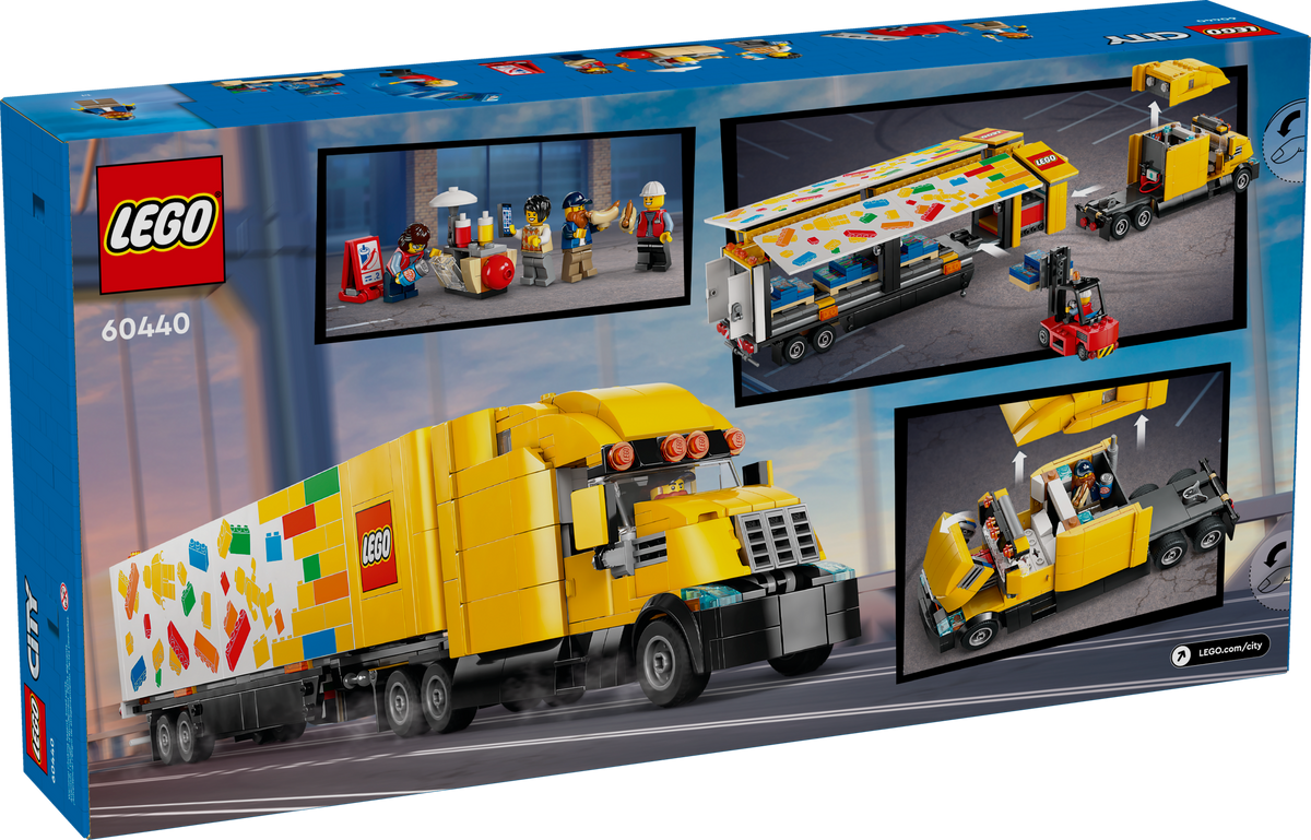 LEGO City Camión de Reparto Amarillo 60440