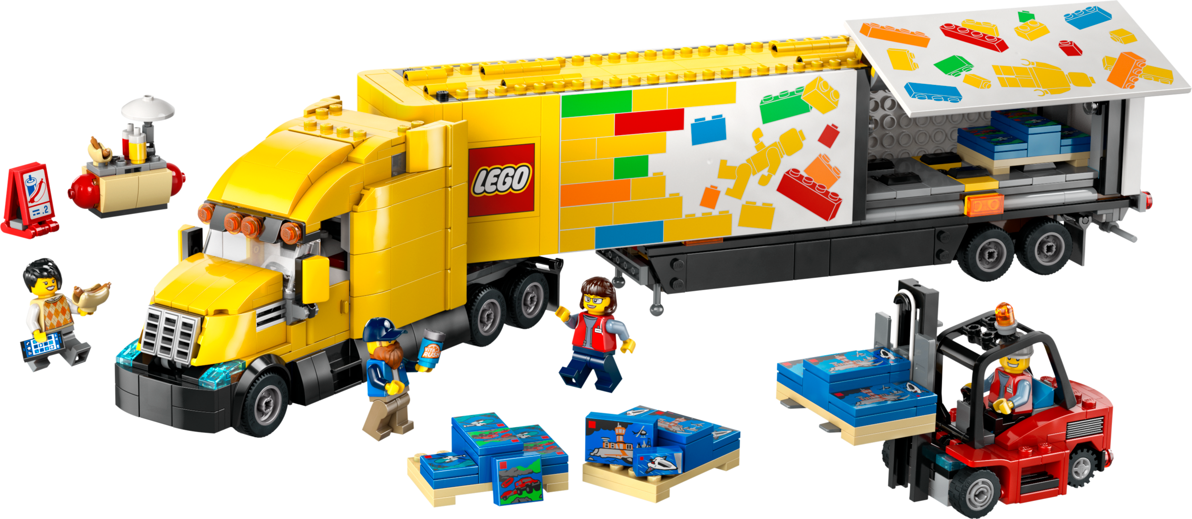 LEGO City Camión de Reparto Amarillo 60440