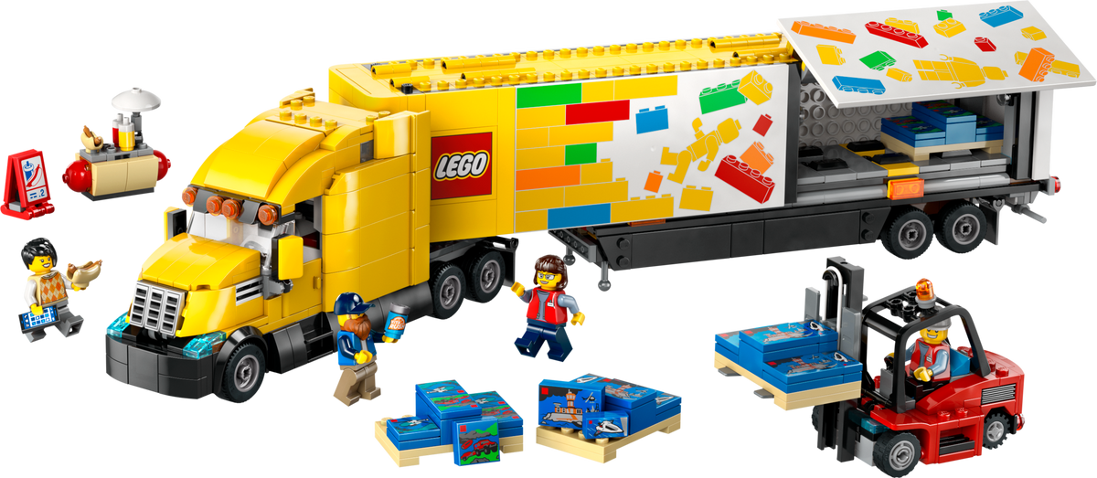 LEGO City Camión de Reparto Amarillo 60440