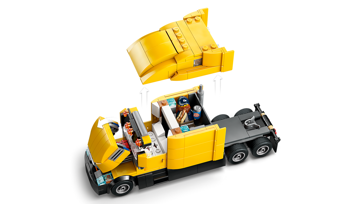 LEGO City Camión de Reparto Amarillo 60440