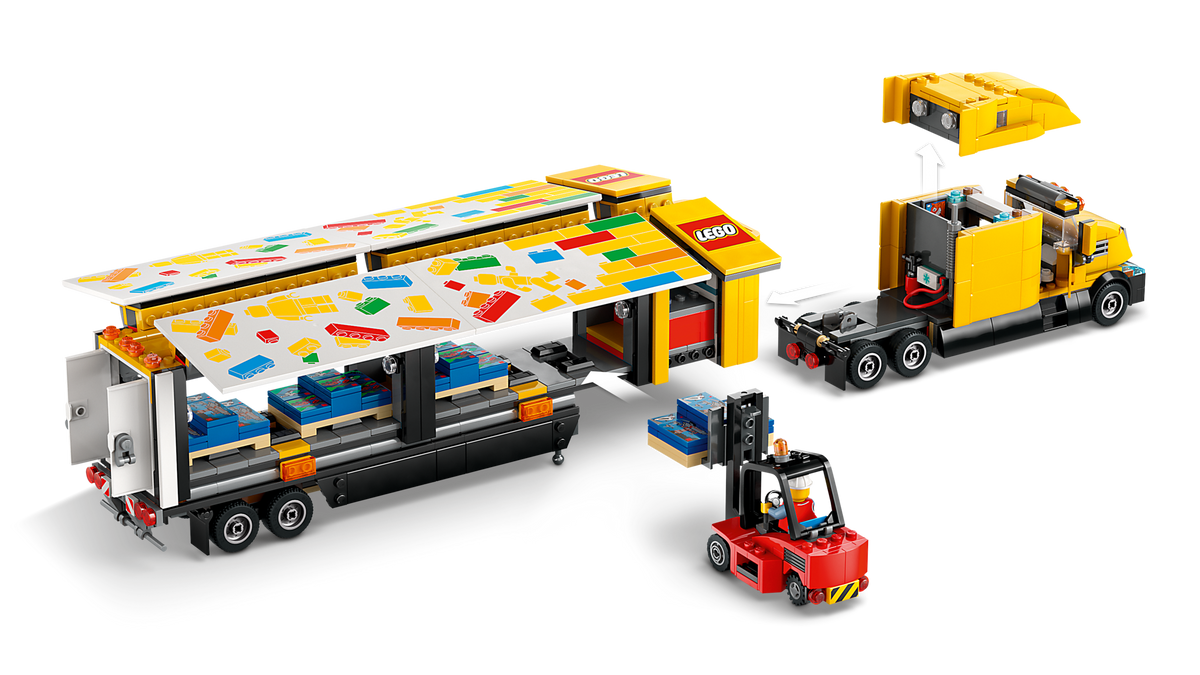 LEGO City Camión de Reparto Amarillo 60440