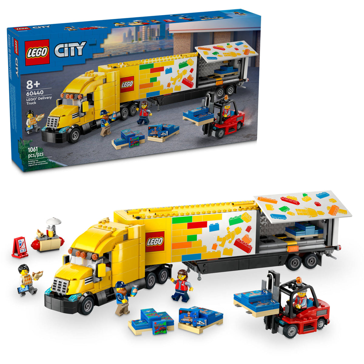 LEGO City Camión de Reparto Amarillo 60440