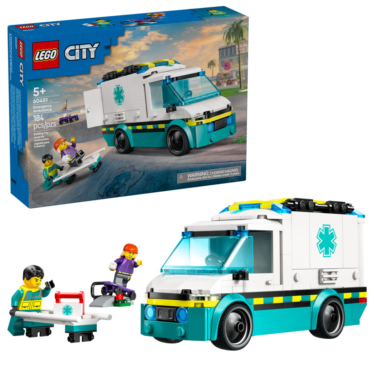 LEGO City Ambulancia de Emergencias 60451
