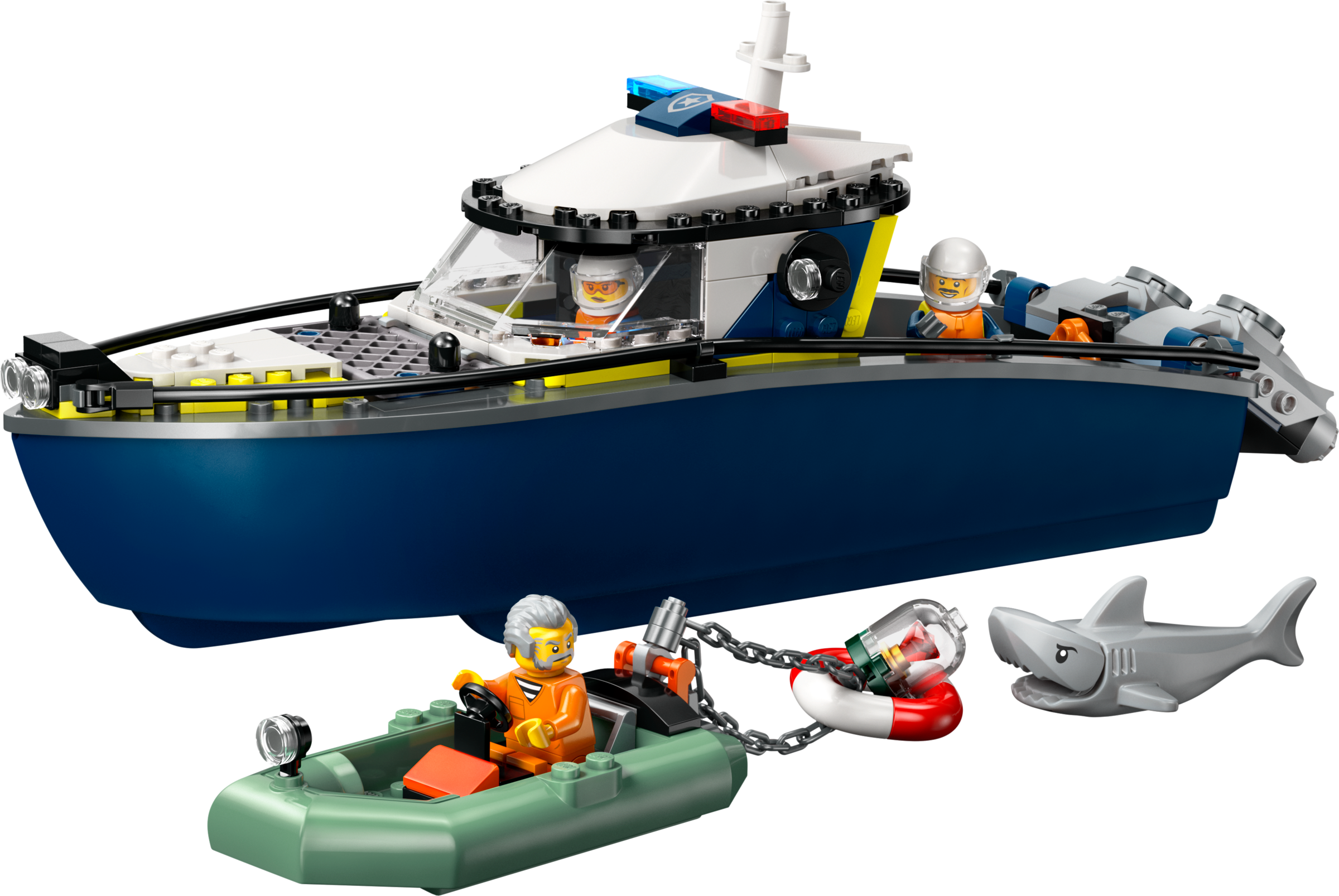 LEGO City Persecución en Barco de Policía 60456