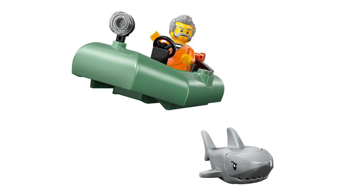 LEGO City Persecución en Barco de Policía 60456