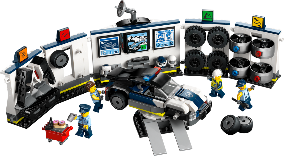 LEGO City Garaje de Policía Personalizado 60457