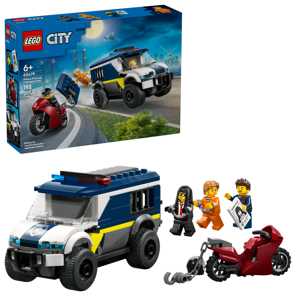 LEGO City Furgoneta de Transporte de Prisioneros 60479