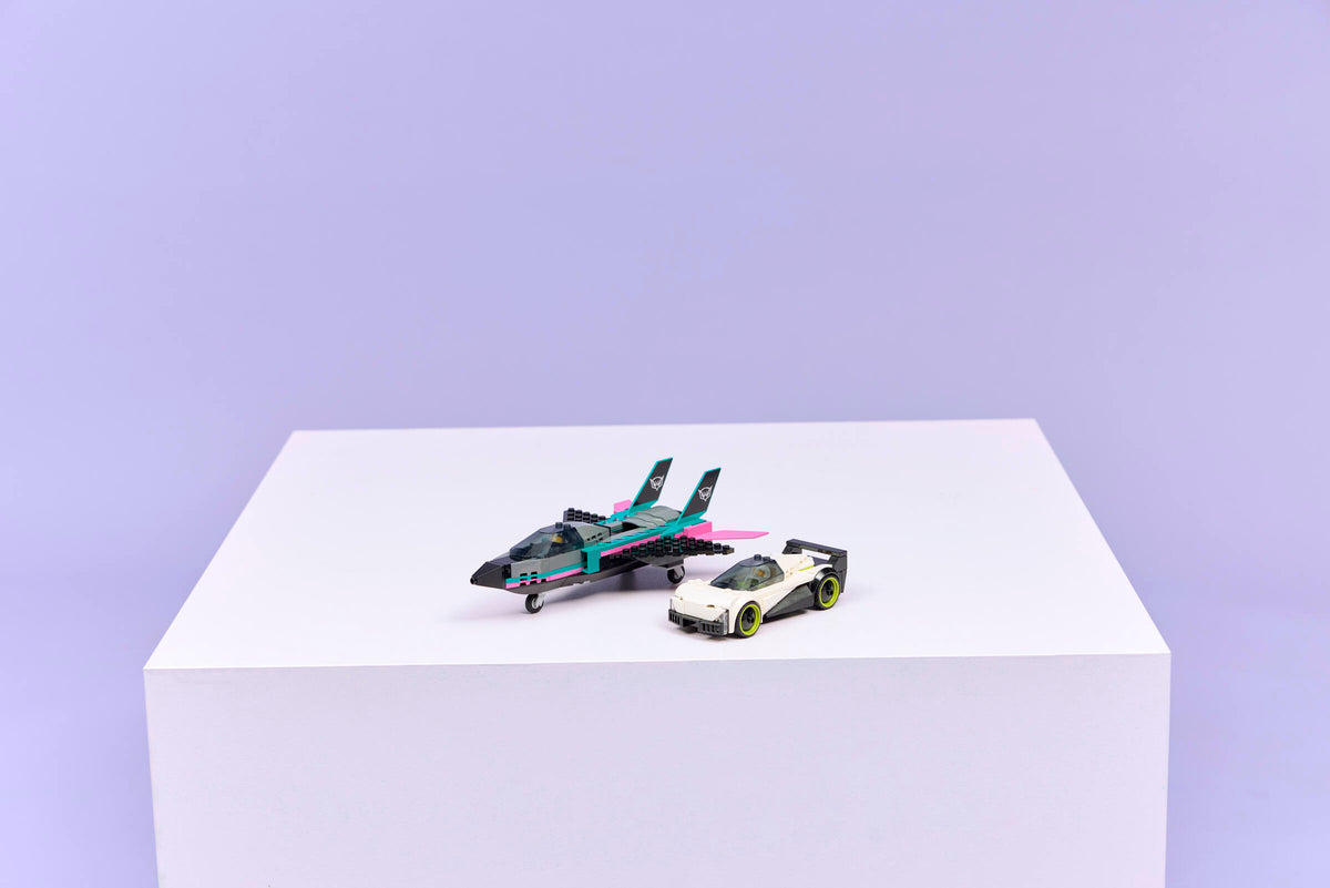 LEGO City Jet vs. Car 60489