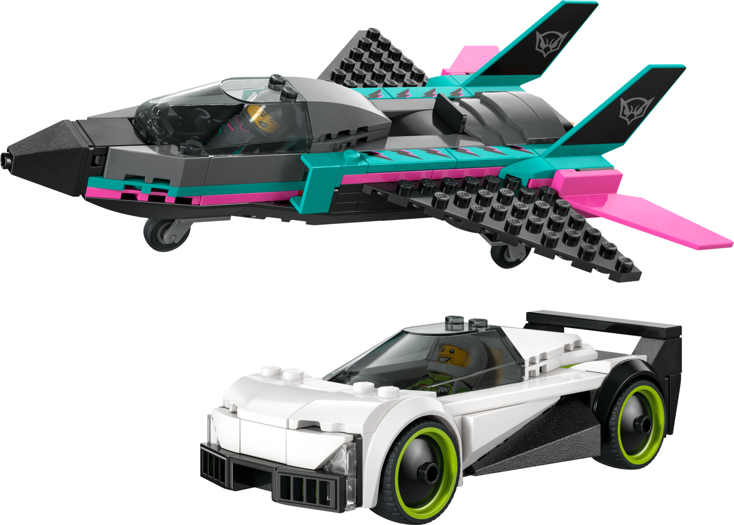 LEGO City Jet vs. Car 60489
