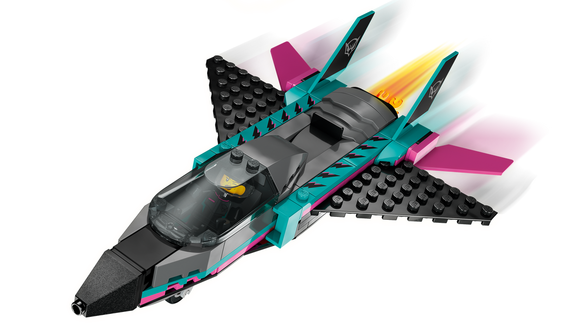 LEGO City Jet vs. Car 60489