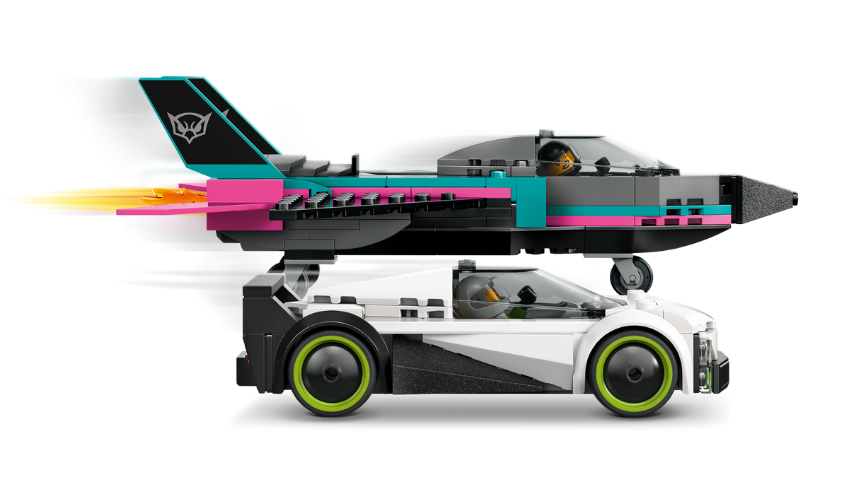 LEGO City Jet vs. Car 60489