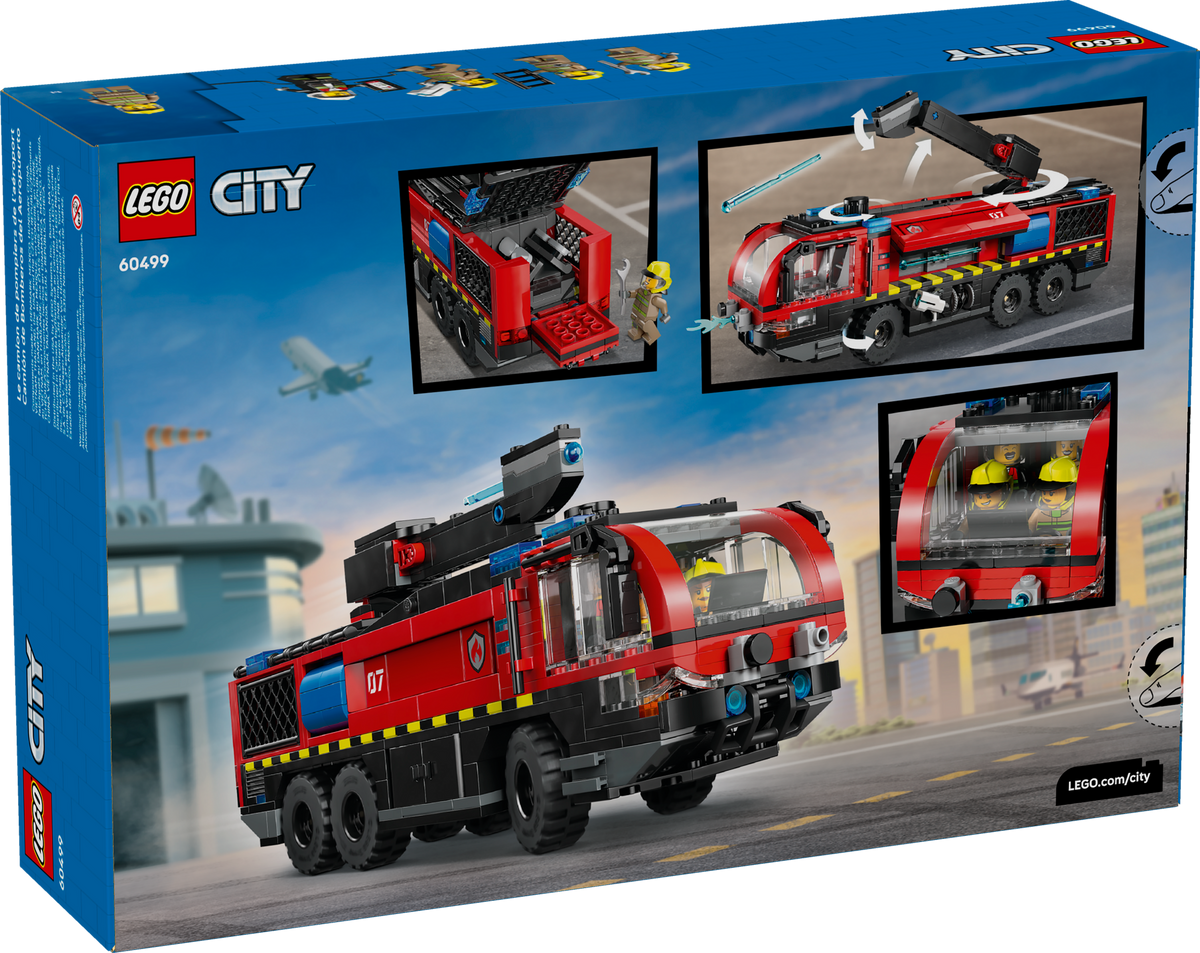 LEGO City Camión de Bomberos de Aeropuerto 60499