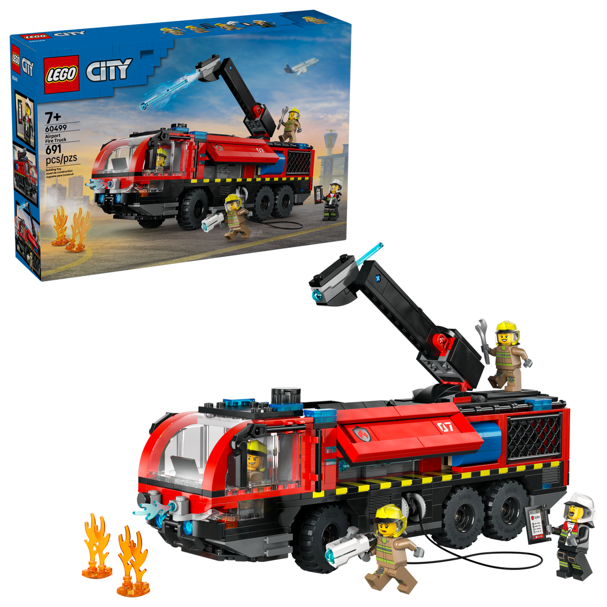 LEGO City Camión de Bomberos de Aeropuerto 60499