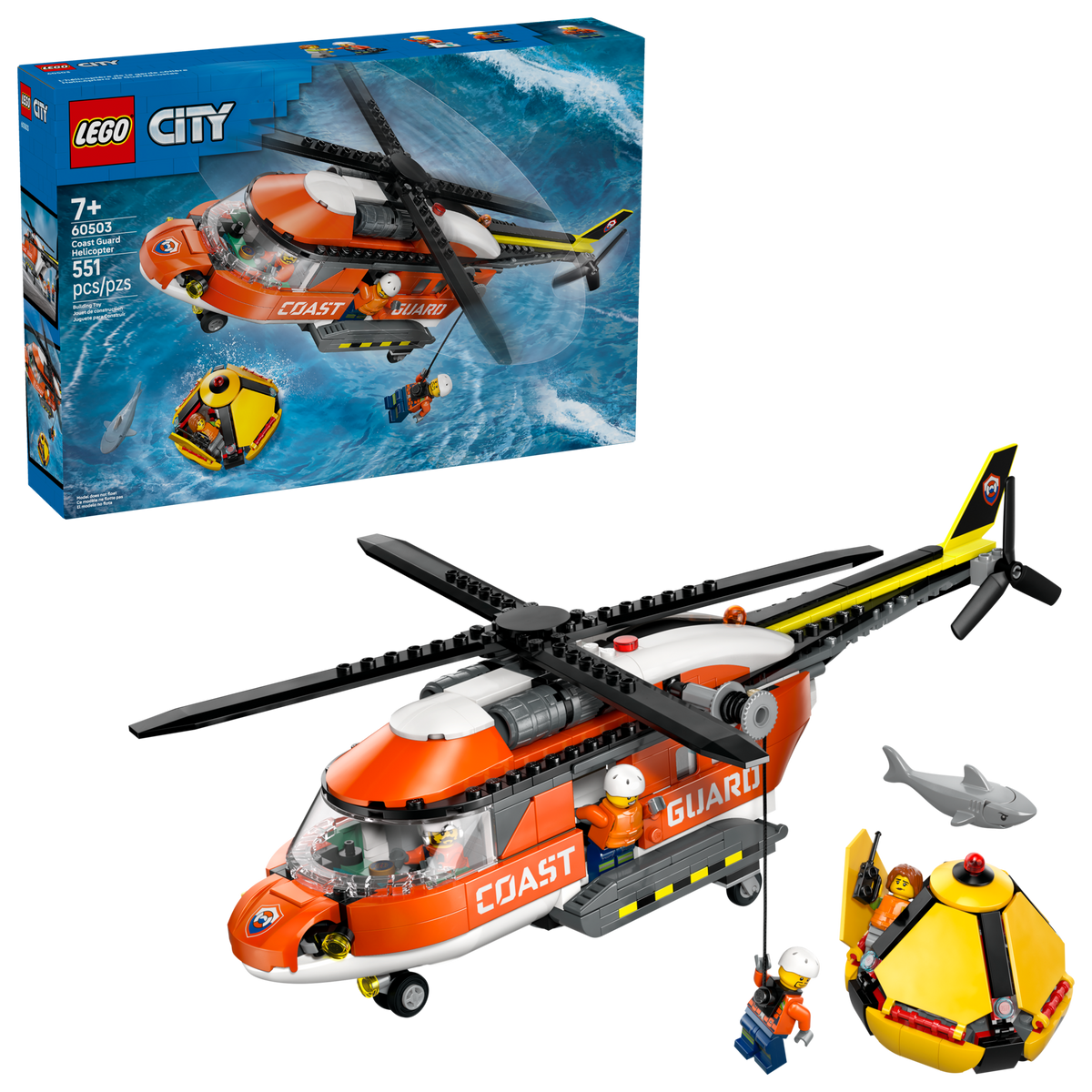 LEGO City Helicóptero de Guardacostas 60503