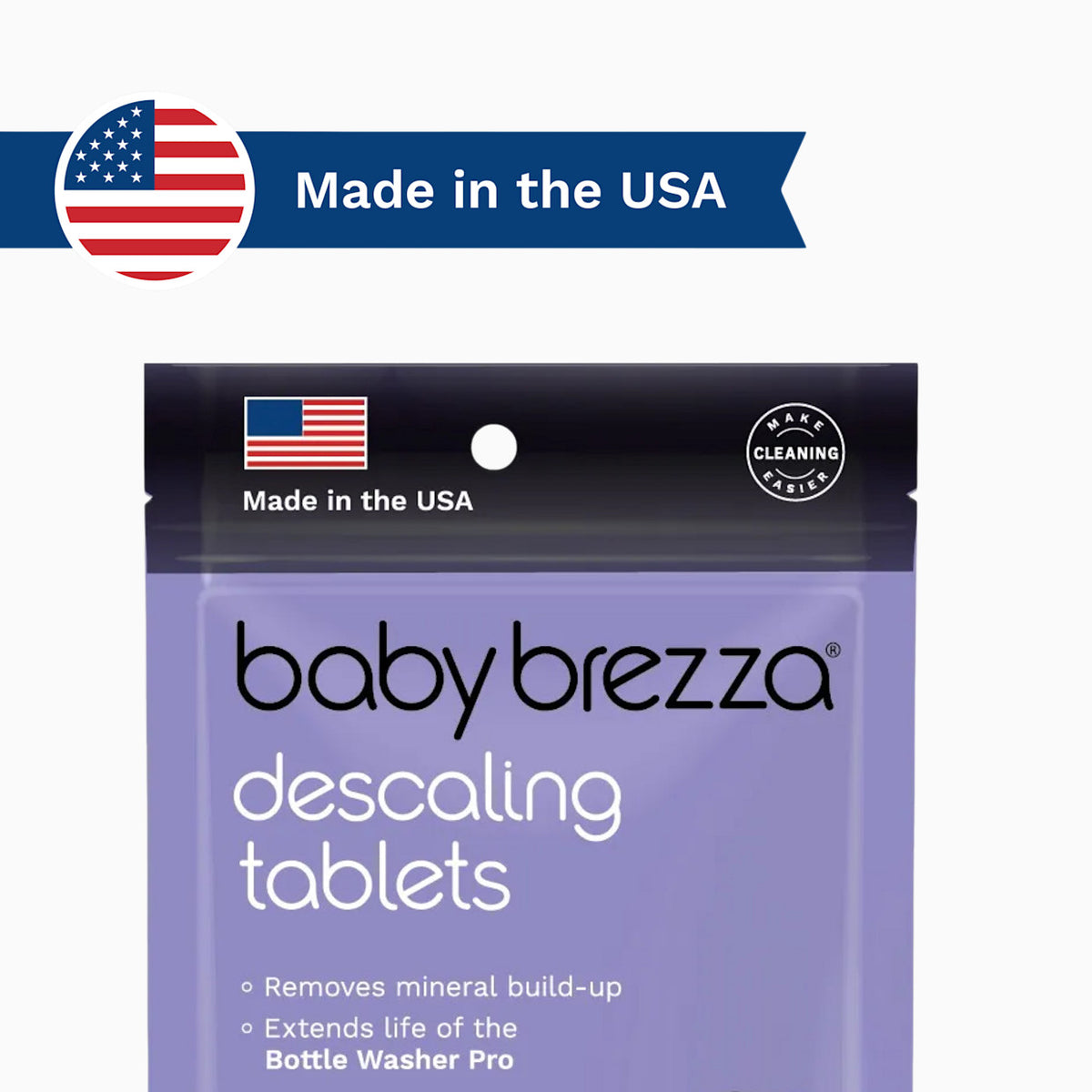 Tabletas descalcificadoras Baby Brezza, paquete de 20