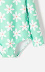 Vestido de Baño Babyfresh Manga Larga Protección UV Estampado para Niña