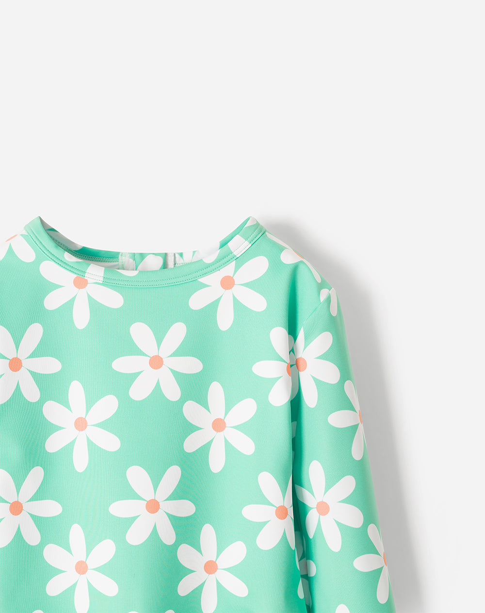 Vestido de Baño Babyfresh Manga Larga Protección UV Estampado para Niña