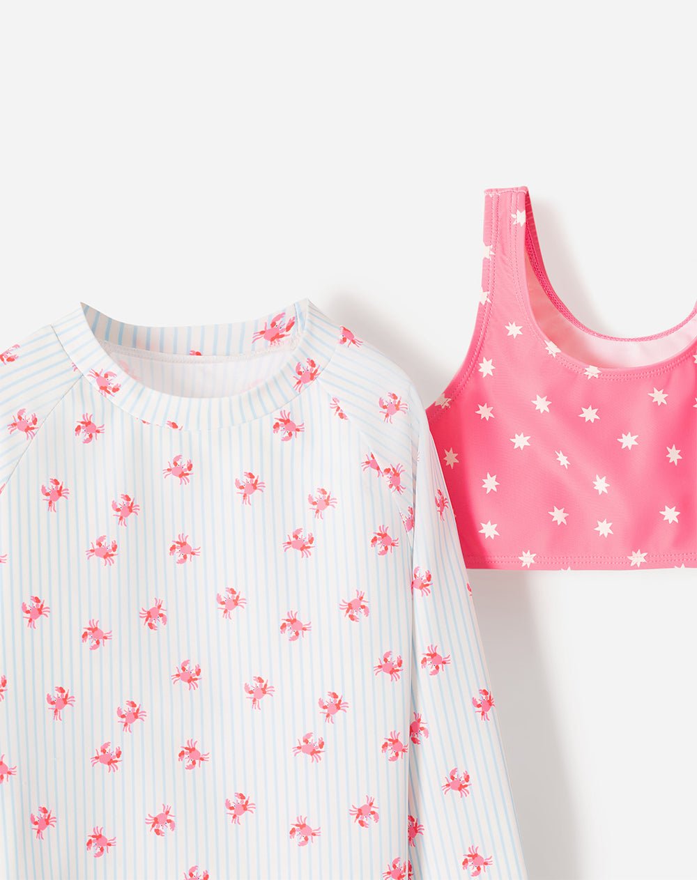 Vestido de Baño Babyfresh 3 Piezas Protección UV Estampado para Niña