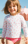 Vestido de Baño Babyfresh 3 Piezas Protección UV Estampado para Niña