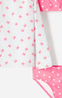 Vestido de Baño Babyfresh 3 Piezas Protección UV Estampado para Niña