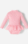 Vestido de Baño Rosado Estampado para Bebé Niña