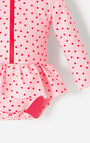 Vestido de Baño Rosado Estampado para Bebé Niña