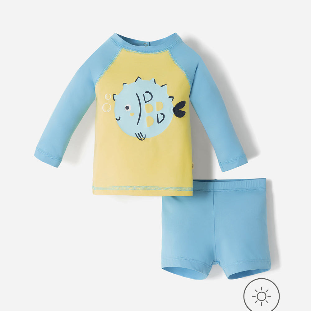 Traje de Baño Babyfresh Protección UV Estampado para Bebé Niño