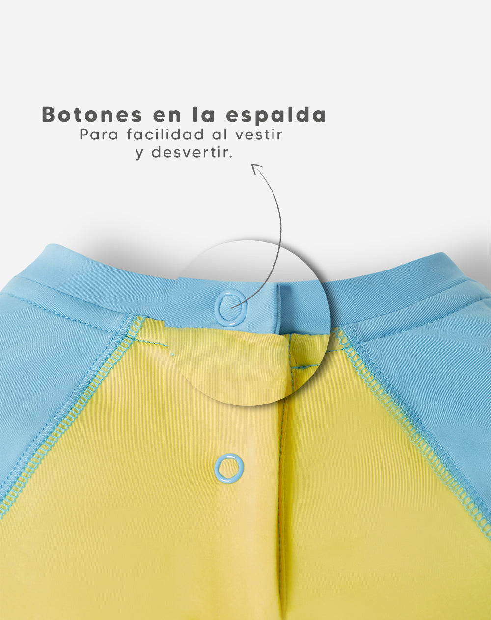 Traje de Baño Babyfresh Protección UV Estampado para Bebé Niño