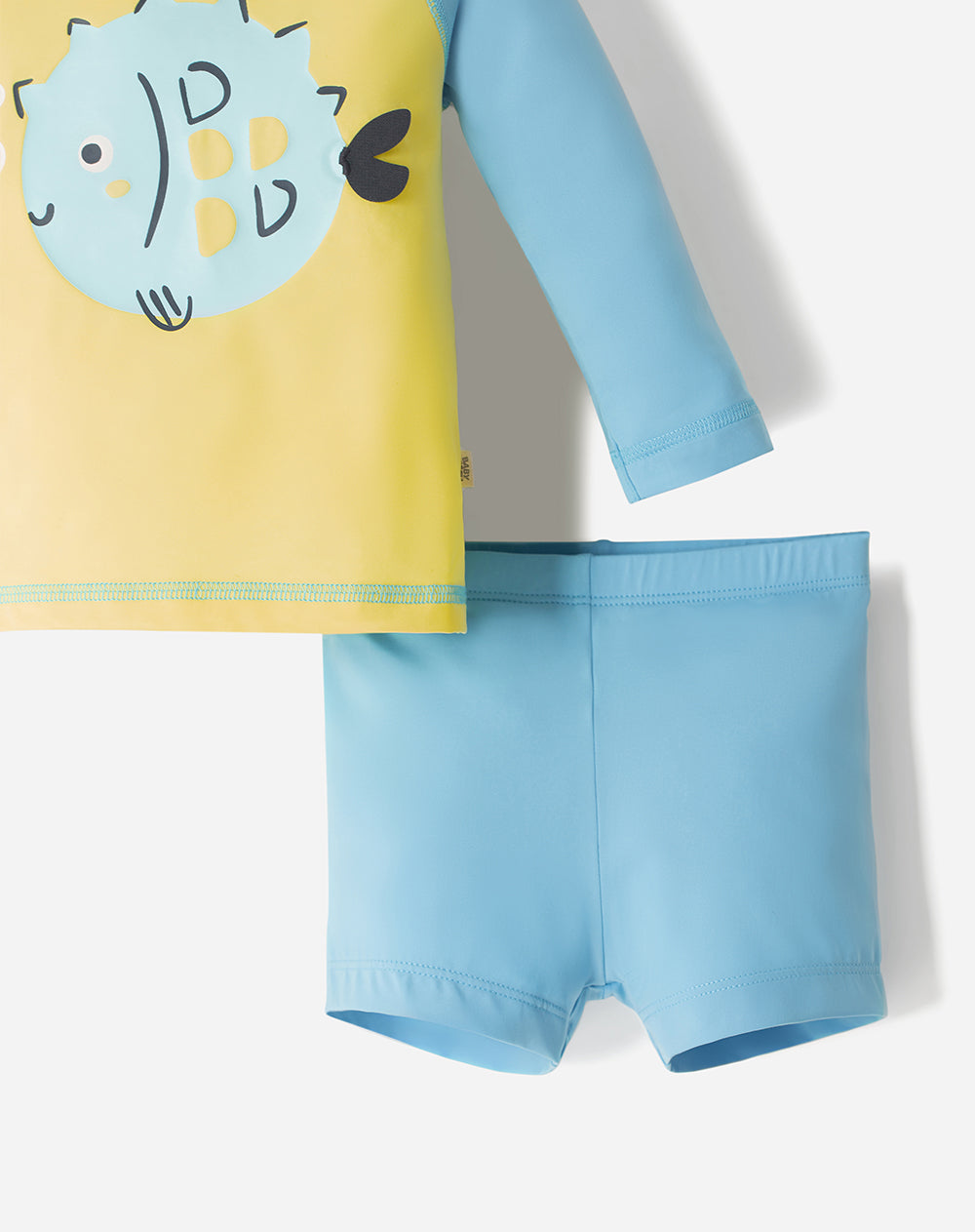 Traje de Baño Babyfresh Protección UV Estampado para Bebé Niño