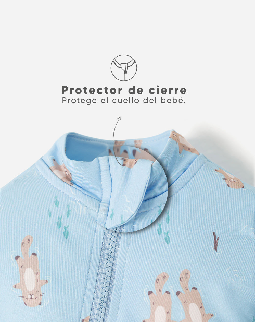 Baby Fresh Traje de Baño Manga Larga Protección UV Bebé Niño