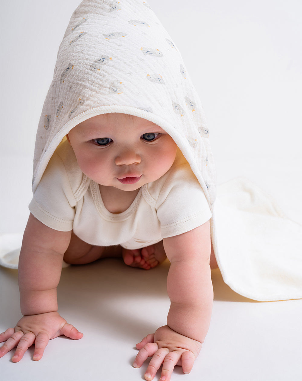 Toalla Babyfresh Tipo Delantal Algodón para Bebé