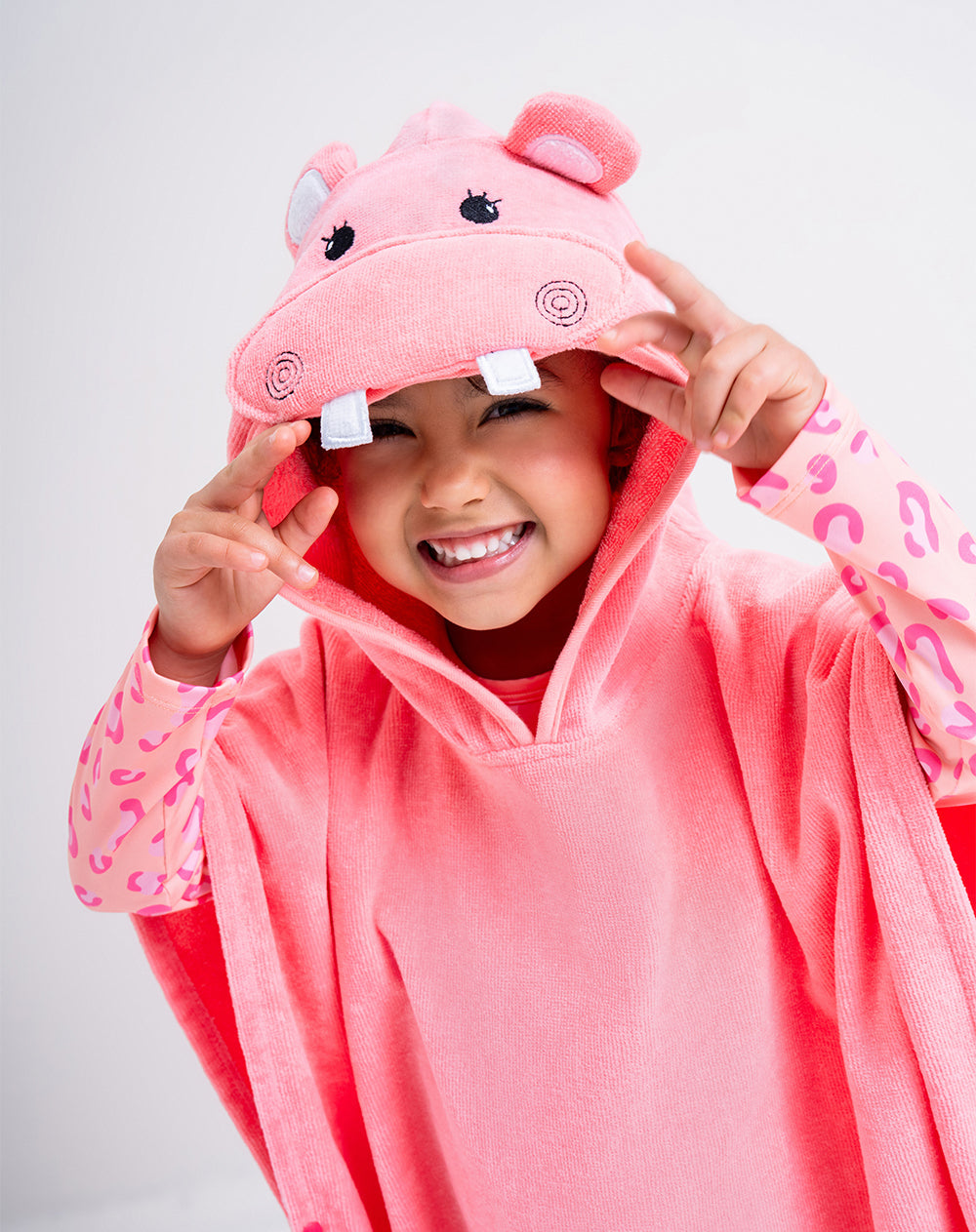 Toalla Babyfresh Poncho Algodón para Niña